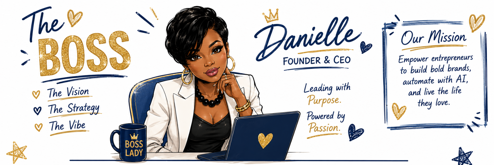Danielle White, Founder & CEO — Leading with purpose, powered by passion