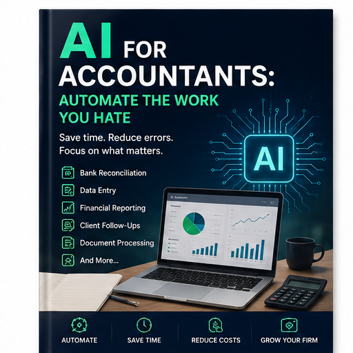 AI for Accountants: Automate the Work You Hate ebook cover
