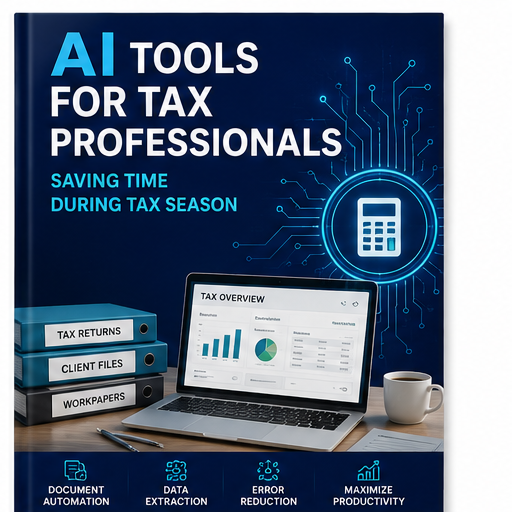 AI Tools for Tax Professionals ebook cover