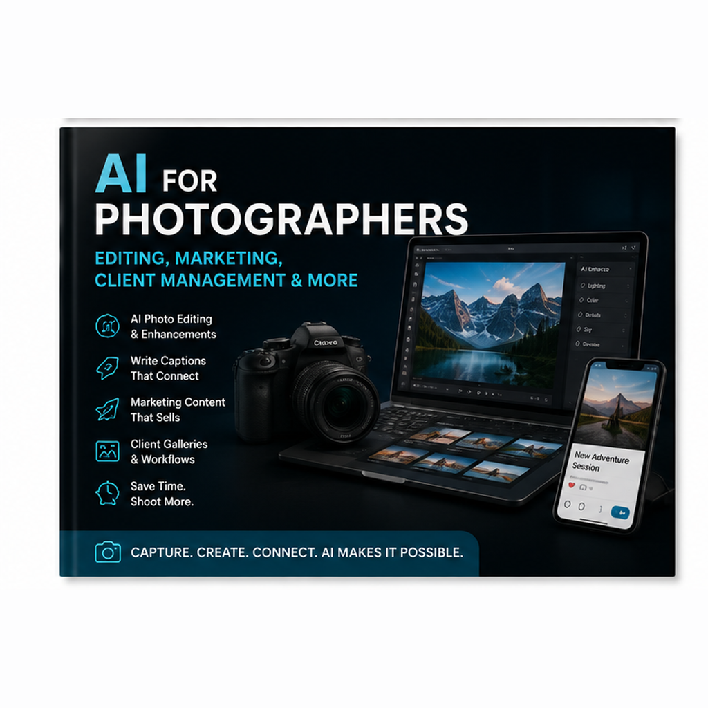 AI for Photographers ebook cover