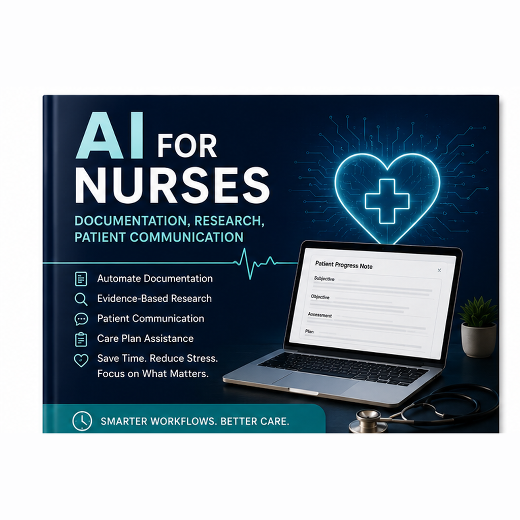 AI for Nurses ebook cover