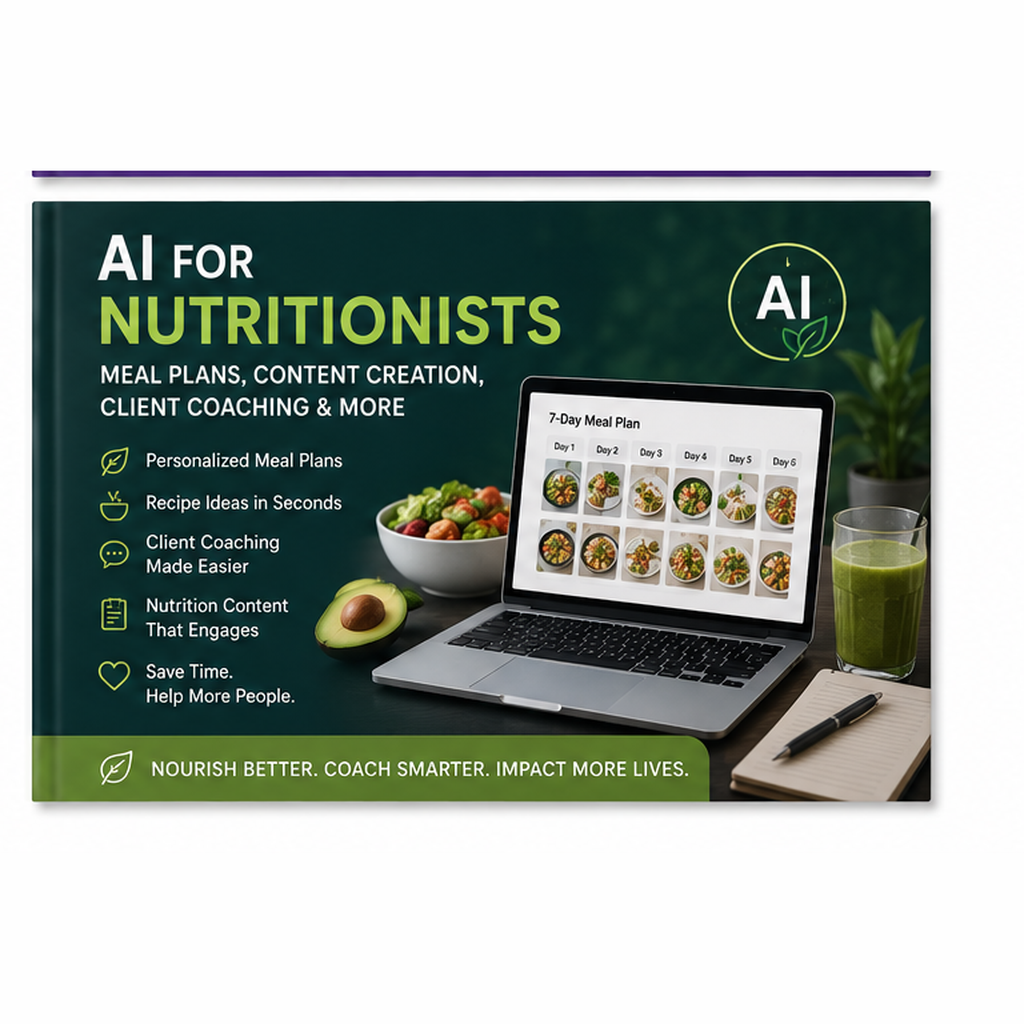 AI for Nutritionists ebook cover