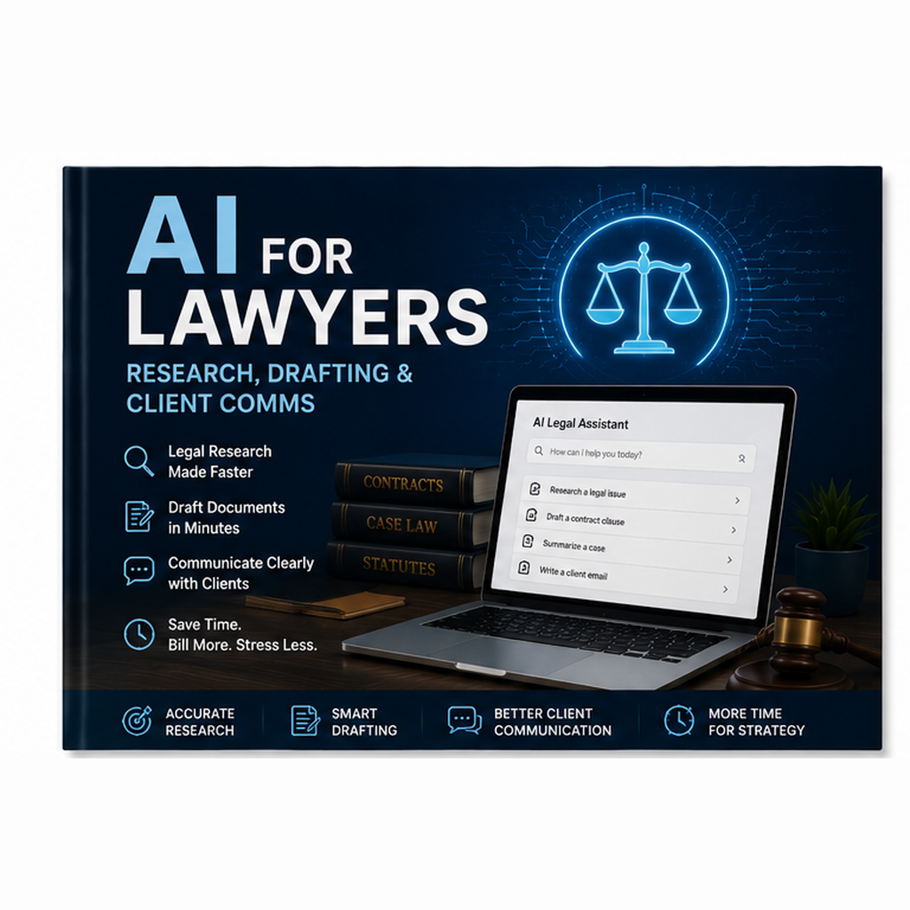 AI for Lawyers ebook cover