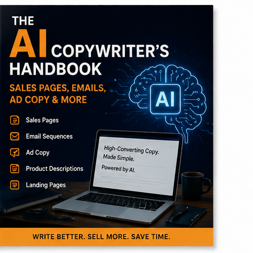 The AI Copywriter's Handbook ebook cover