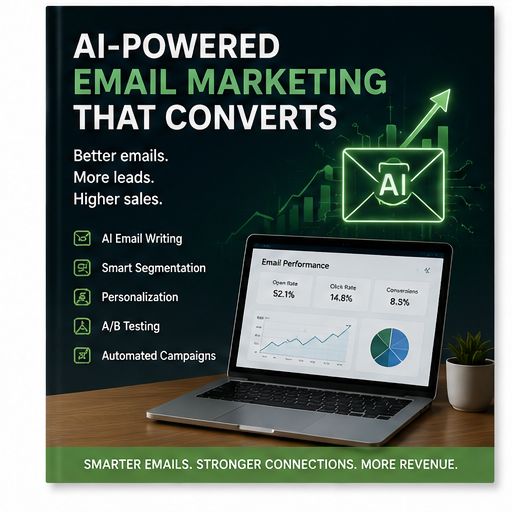 AI-Powered Email Marketing That Converts ebook cover